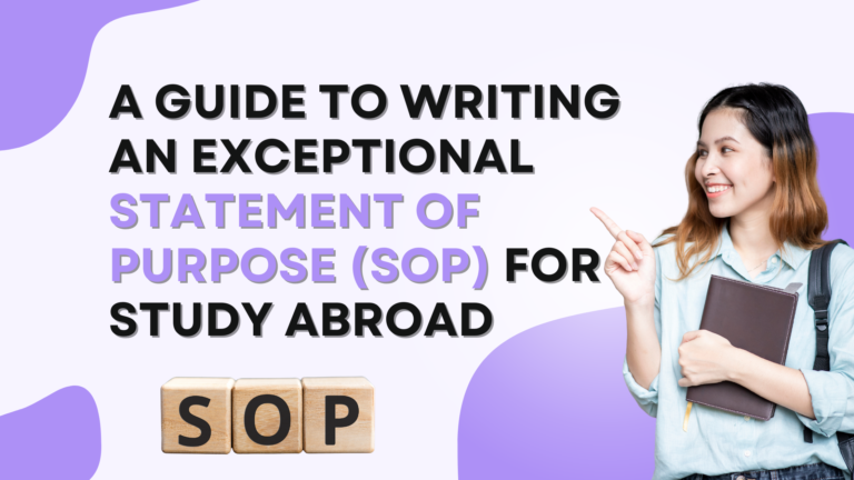 Statement of Purpose (SOP) for Study Abroad