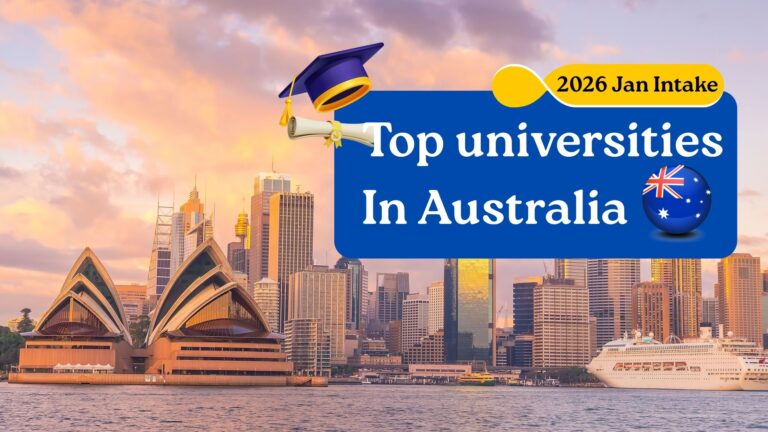Top universities In Australia | Jan 26 Intake | Edwest Global