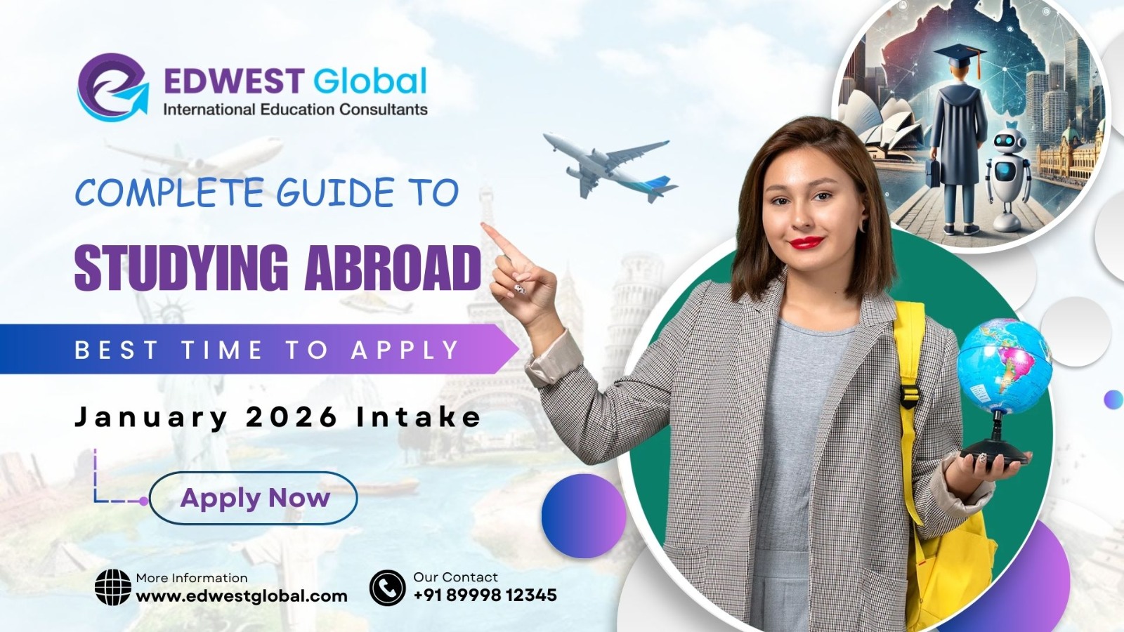 Ultimate Guide to Studying Abroad – January 2026 Intake - Edwest Global ...