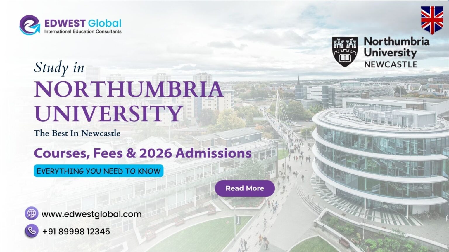 Study at Northumbria University, Newcastle | Courses, Fees & 2026 ...