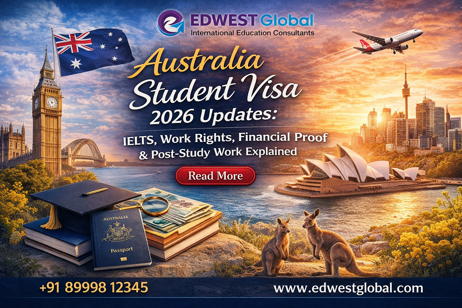 Australia Student Visa 2026 Updates: IELTS, Work & PSW Guide