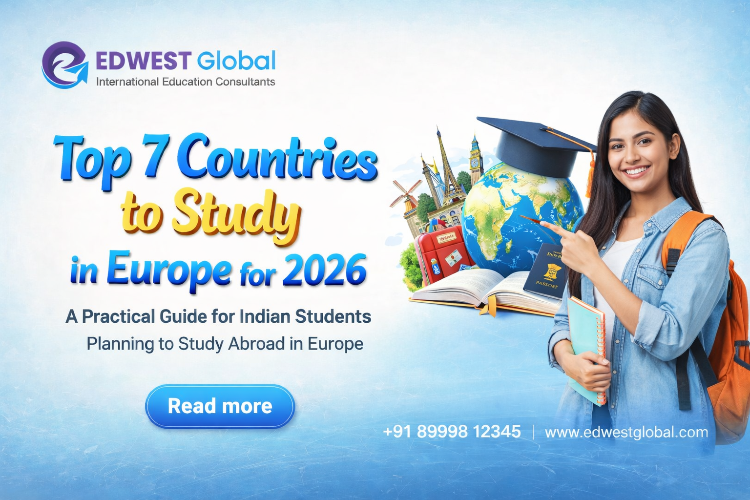 Top Countries to Study in Europe 2026 for Indian Students
